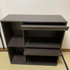 【LOWYA】ディスプレイラック/切り離し可/状態良好の画像