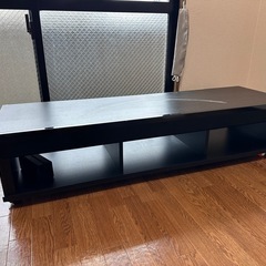 テレビ台/ブラック　の画像