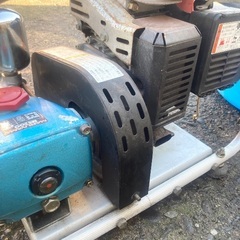 中古品 丸山 マルヤマ セット動噴 MS200動力噴霧器 給水ホースセット　引取り限定【福岡県久留米市から40kmまで無料配達】の画像