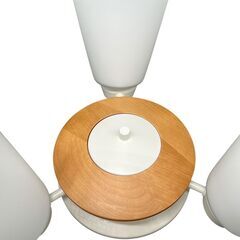 ◯①【美品】KOIZUMI  コイズミ照明 LEDシャンデリアライト　〜6畳向け　3灯　2024年製の画像