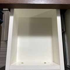 M681  サイドテーブル インテリア サロン作業台 引き出し付き の画像