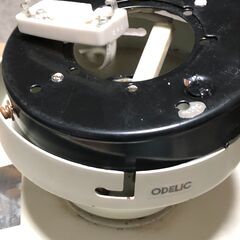 ODELIC オーデリック　シーリングファン 5灯4枚羽根　リモコン（NRL-101FN）付　動作確認済み　中古品　現状渡しの画像