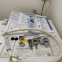【完動品】SHARP ES-W112 ドラム式洗濯機 本体の画像