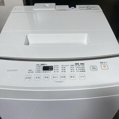 M684 アイリスオーヤマ 全自動洗濯機 8kg 2021年製の画像