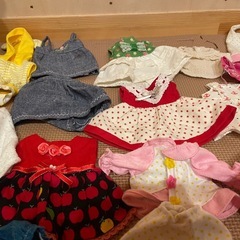 メルちゃん　ねねちゃん　ベビーカー　洋服　大量　洗濯機　洗濯干し　の画像