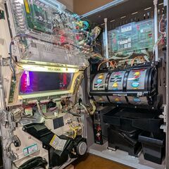 【パチスロ実機】鉄拳2nd　コイン不要機付きの画像