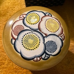 昭和レトロ　未使用お皿セット花柄の画像