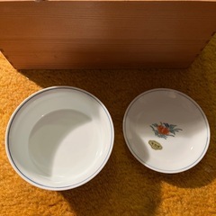 昭和　未使用有田焼小鉢小皿9枚セット　レトロの画像