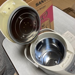 未使用新品、電気ジャーポット3L SANYO 、u-3Hホワイト　９１年式の画像