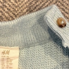 ニット　H&M 幼児12〜18ヶ月86サイズ　※3着　※上下セットありの画像