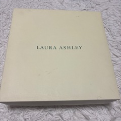 ローラアシュレイ ギフトタオル 2枚セット  フェイスタオル ゲストタオル 箱付きの画像