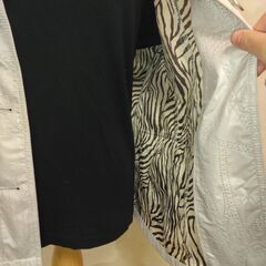 ブルゾン　レディース　シルバーの画像