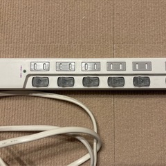 ELPA 延長コード 電源タップ コンセント　6口　の画像