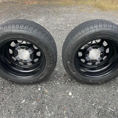 デイトナホイール　FORMULA X VITOUR 215/60R16 ホワイトレター　新古品の画像