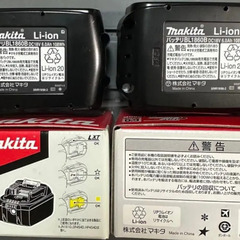 純正未使用バッテリー2台 の画像