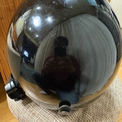 ogk bob ヘルメット 目深加工 美品シールド　インカム バイザーXL相当の画像