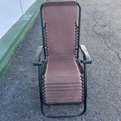 折り畳み式　ビーチチェアー　アウトドアの画像