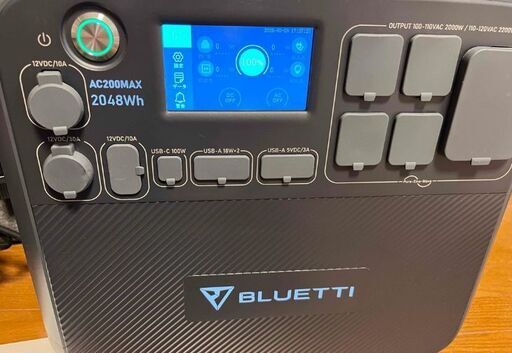 BLUETTI AC200Max ポータブル電源 (機動兵士) 柳井の生活家電《その他