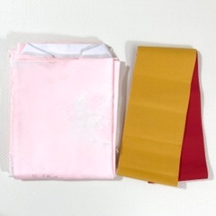 リユース 卒業式袴 5点セット 二尺袖68 袴91の画像