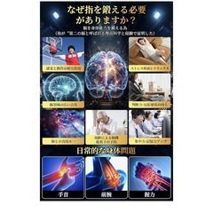 指トレーニング　握力　ハンドグリップ　ストレス解消の画像