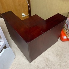 カリモク家具　コーナーテーブル　サイドテーブルの画像