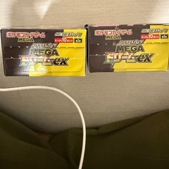 MEGAドリームex 2BOX（20パック）　テラスタルフェスex（6パック）の画像
