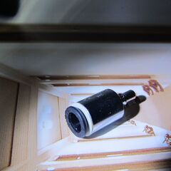 【マイクロカプラ】エアー・潤滑配管用　ホースΦ６×１／８　オスメス１セットの価格　未使用品の画像