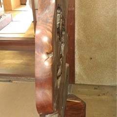 天然木 一枚板の衝立の画像