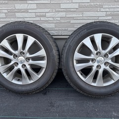 ヴォクシー　スタッドレスタイヤ　アルミホイール付き 205 60 16の画像