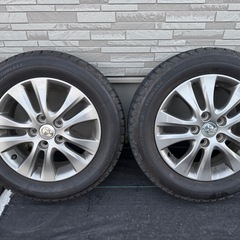 ヴォクシー　スタッドレスタイヤ　アルミホイール付き 205 60 16の画像