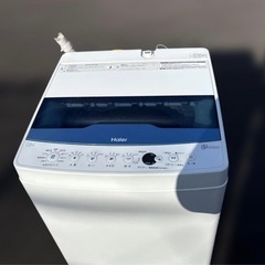 2点セット/Haier 2021年/洗濯機7kg/2020年製冷蔵庫/148Lの画像