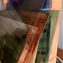 ステンドグラス工芸　ガラスの画像