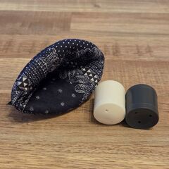 ぶーたん様　三角鍋つかみ　調味料容器の画像