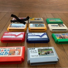 レトロ「初代ファミコン」カセットの画像