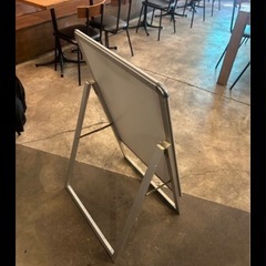 立て看板　　A型看板　アクリル　2セットの画像