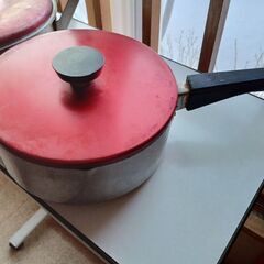 アルミ、鍋 3点とヤカンの画像
