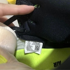 Nike Air Jordan 1 ホワイト/ライムグリーン UK 7の画像