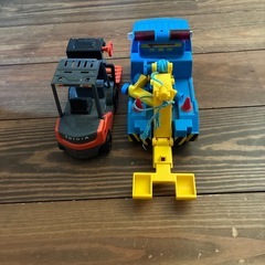 働くくるま　おもちゃの画像