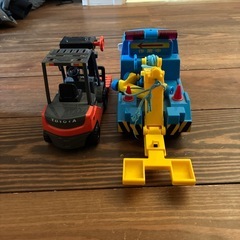 働くくるま　おもちゃの画像