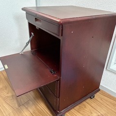 アンティーク調 木製チェスト 収納 サイドボードの画像