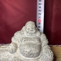 石仏　石像　縁起物　七福神　布袋様　庭石　盆栽　布袋尊の画像