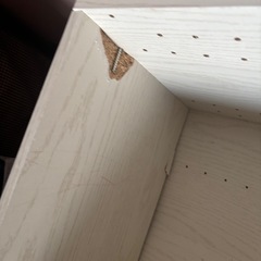 カラーボックス　破損ありの画像