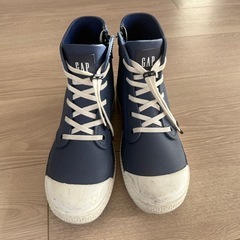 GAPハイカットレインシューズ　23cmの画像