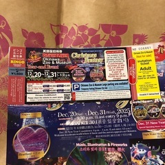 🎄沖縄こどもの国クリスマスファンタジーチケットの画像