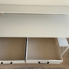 【美品】モニター台付きパソコンデスク(ODK製)の画像