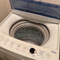 一人暮らしサイズの洗濯機の画像