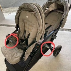 joieベビーカー２人乗りの画像