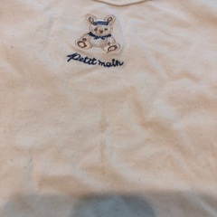 petit main  半袖Tシャツ＆ズボンsetの画像