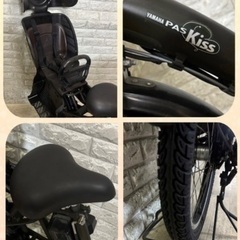 🌸高年式🌸バッテリー最高レベル容量🌸電動自転車　ヤマハ　パスキス　🌈カーキー23の画像