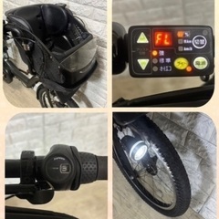 🌸高年式🌸バッテリー最高レベル容量🌸電動自転車　ヤマハ　パスキス　🌈カーキー23の画像